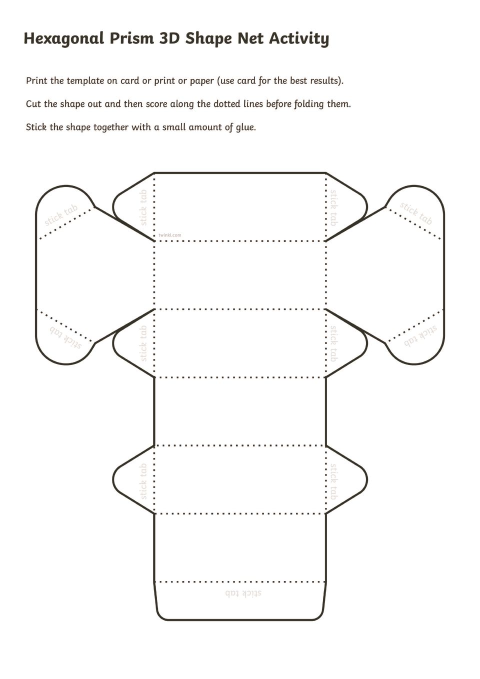 T2-m-2094-hexagonal-prism-3d-shape-net-activity-sheet – Loddon Primary 